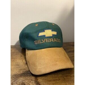 Chevy Silverado Suede Bill Baseball Cap Dealership Special Adjustable Back